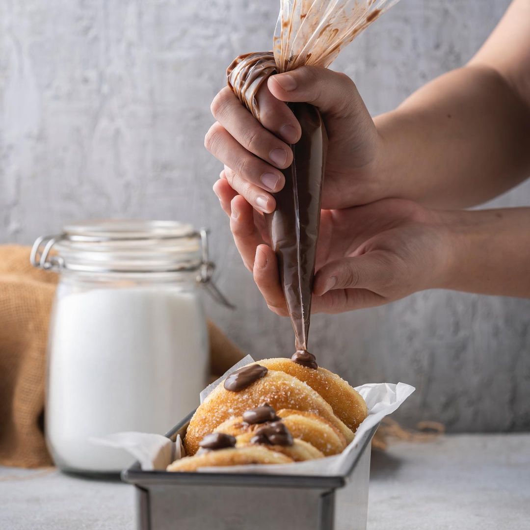 The Fat Kid Bakery piping bombolonis