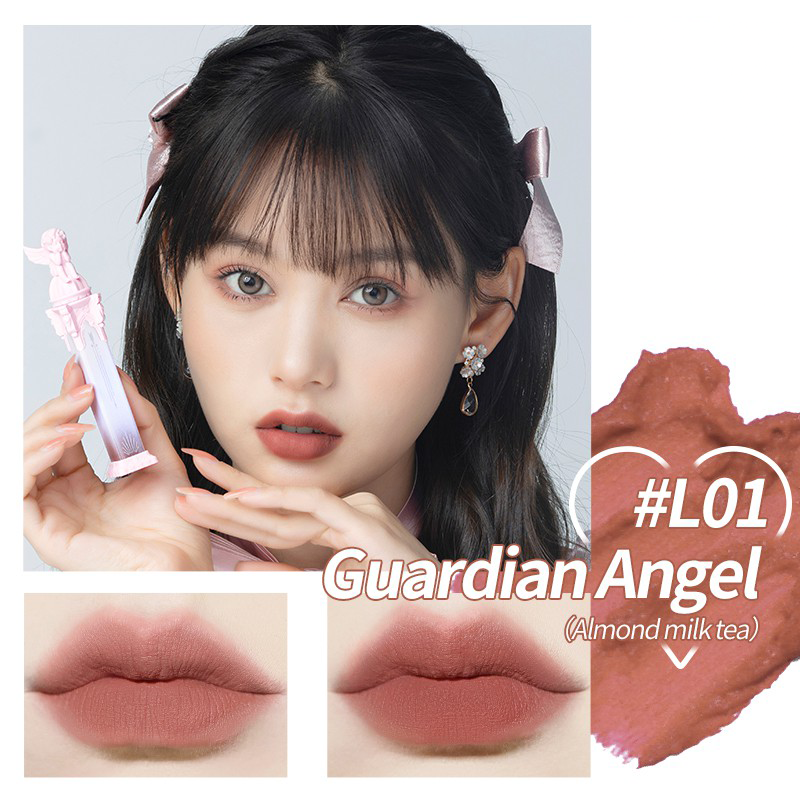 almond milk tea lipstick shop singapore angel statue flower knows