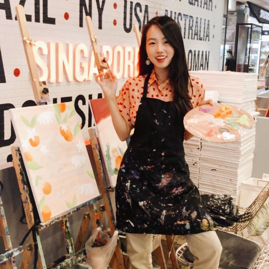 Cafe de Paris art jamming promotion