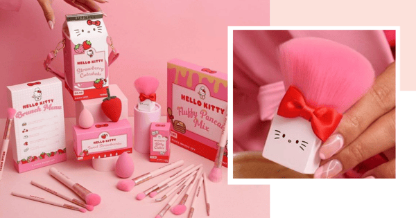 Hello Kitty Makeup Brushes & Sponges In Singapore By Spectrum