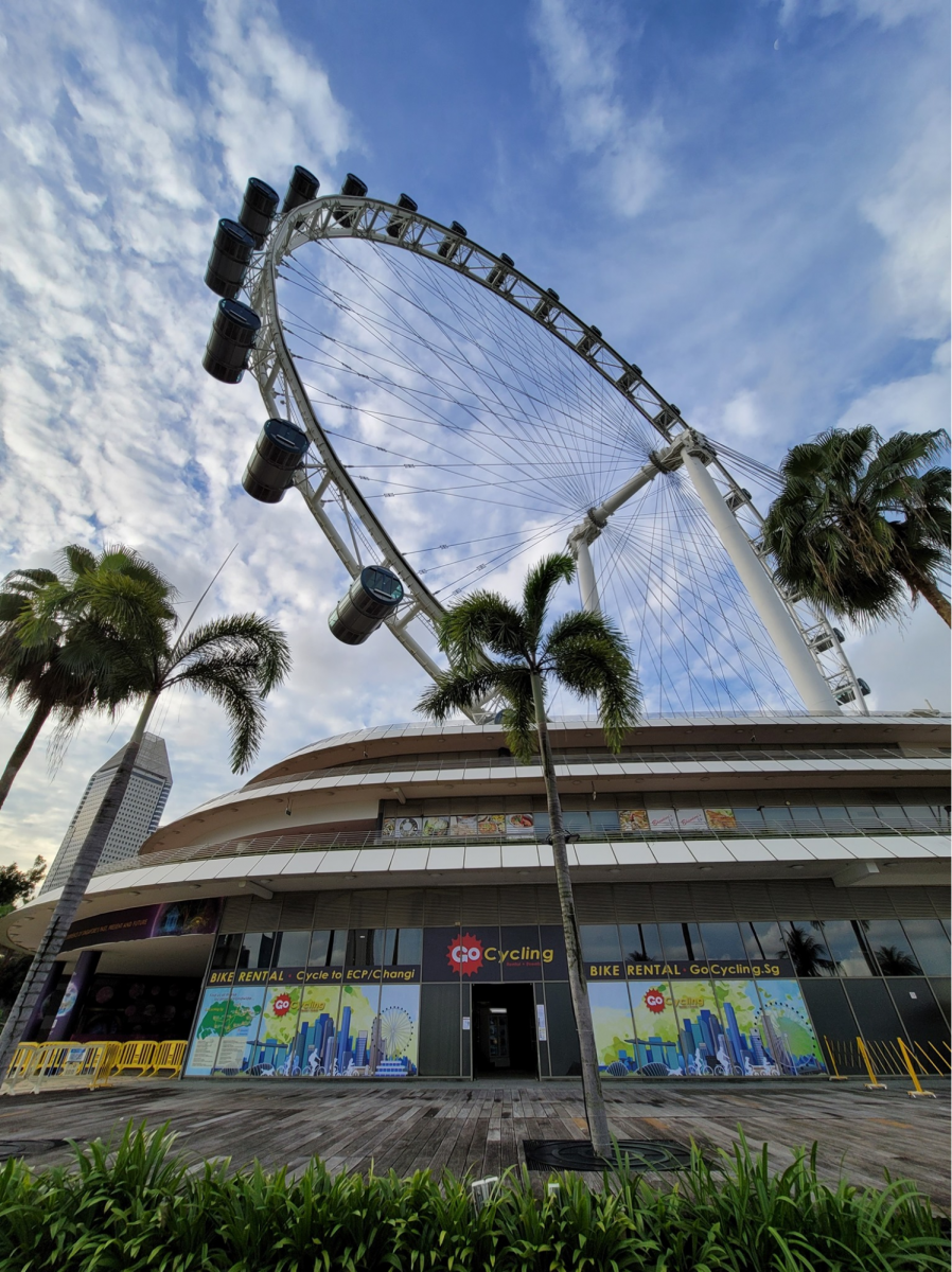 GoCycling Marina Bay Singapore Flyer