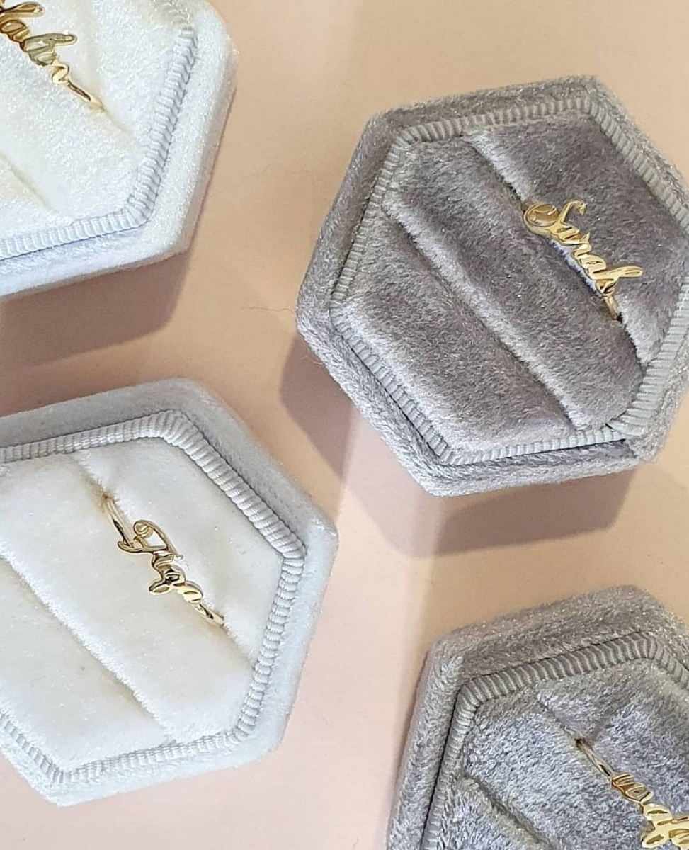Etherealgift Singapore name rings