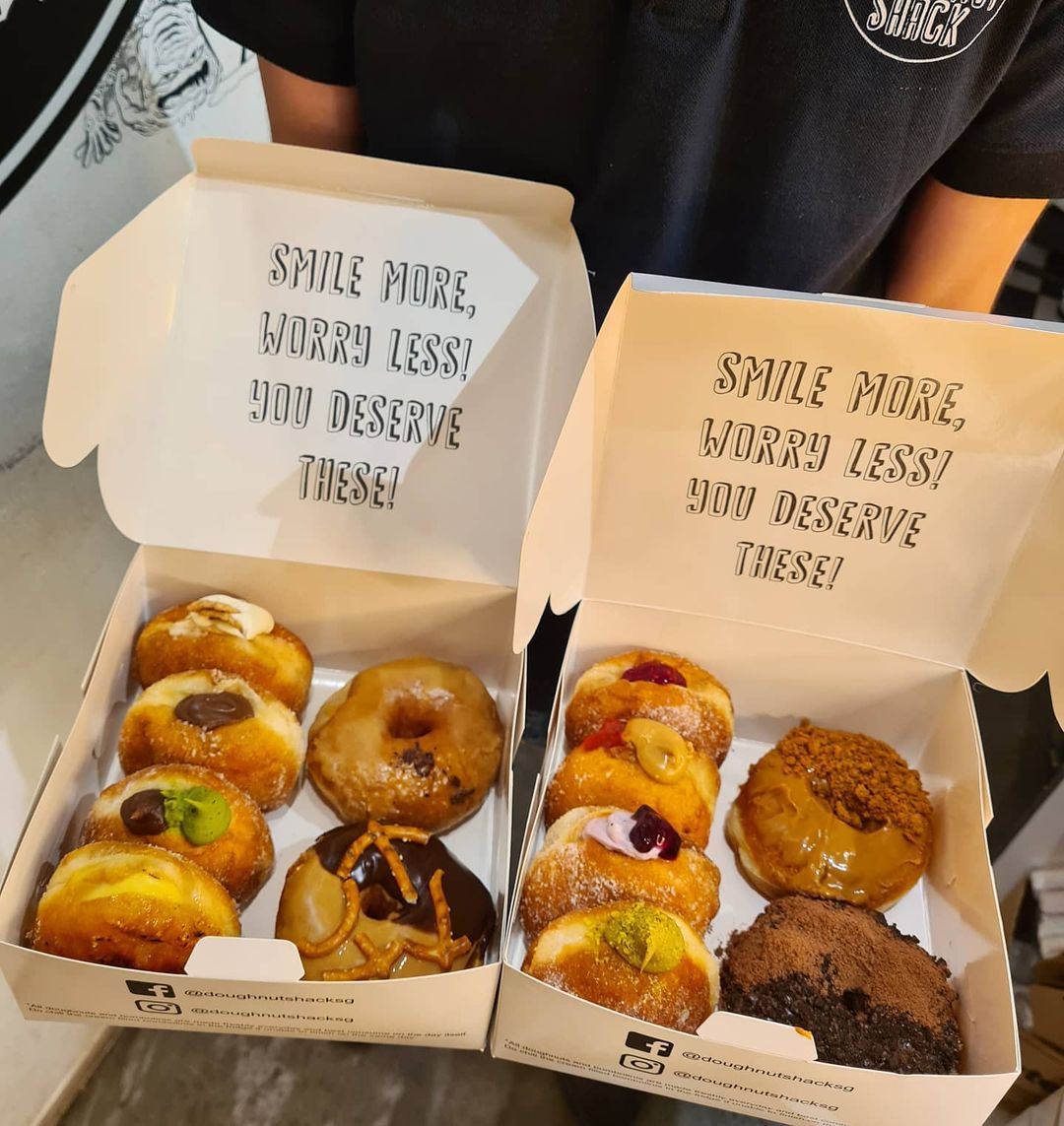 Doughnut Shack Bomboloni and donut