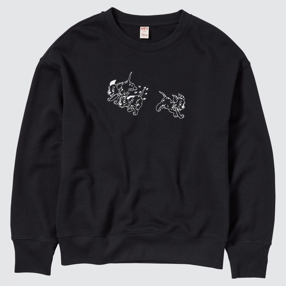uniqlo singapore disney 101 dalmatians black sweater long sleeve