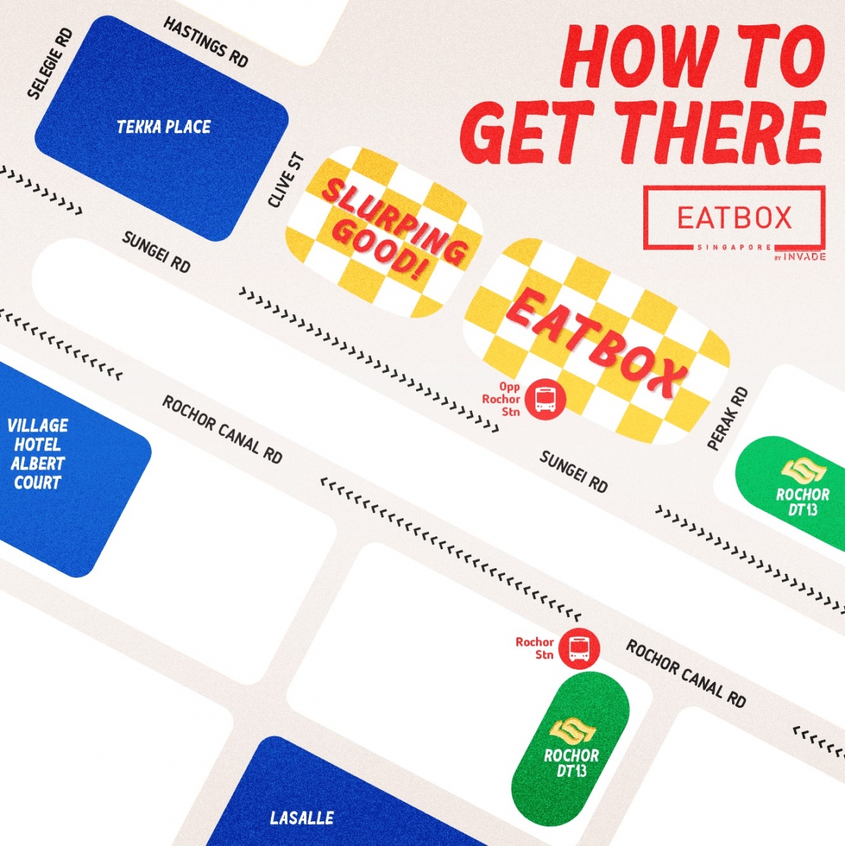 Slurping Good! eatbox singapore Rochor Experience Map
