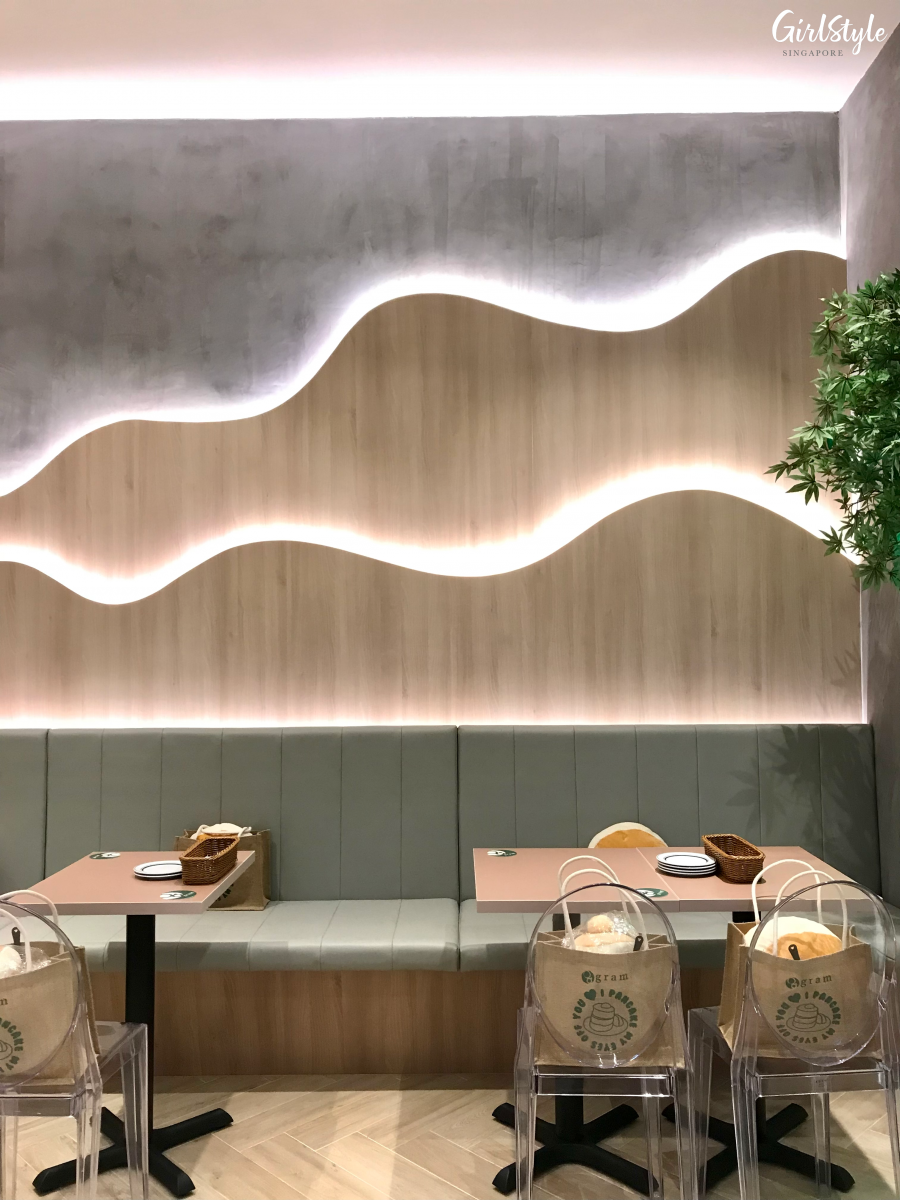 gram cafe waterway point interior