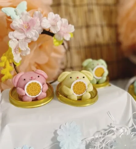 Bunny snowskin mooncake DIY kit