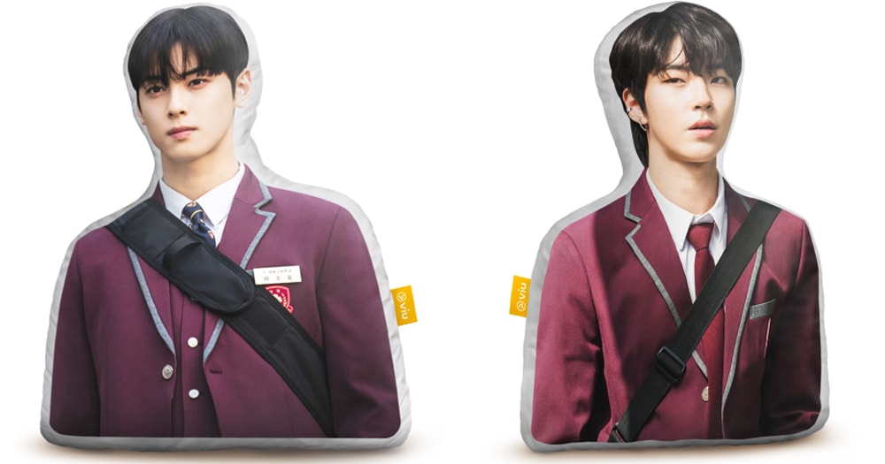 Cha Eun Woo and Hwang In Yeop plushies