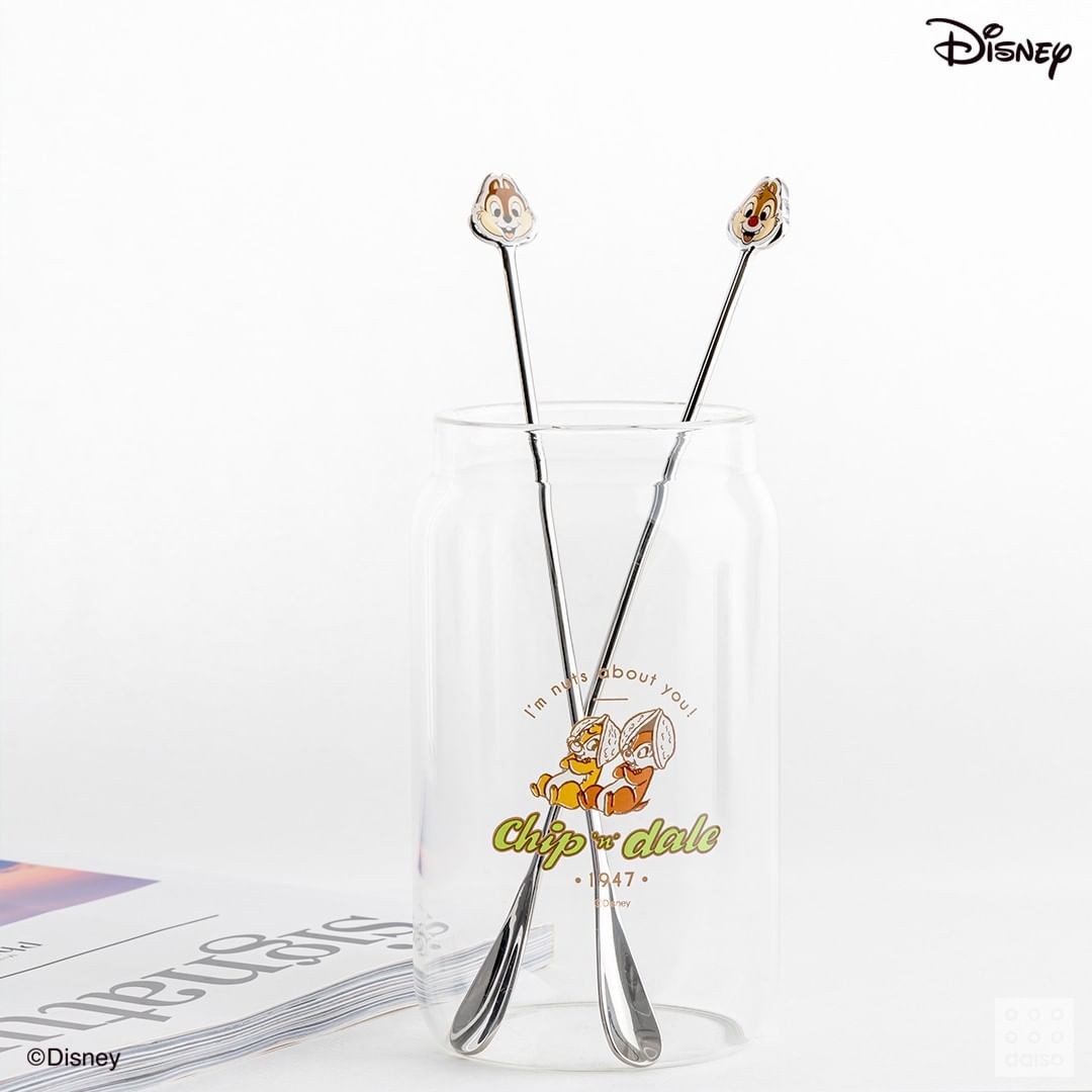 Daiso x Disney Chip 'n'Dale Long Spoons singapore