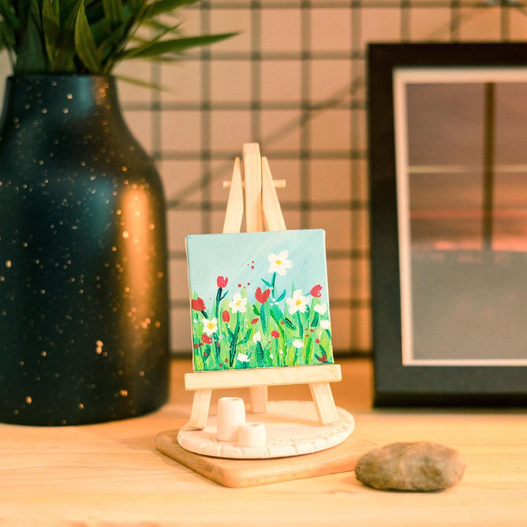 Art Room by Studio Tovey mini easel art jamming kit