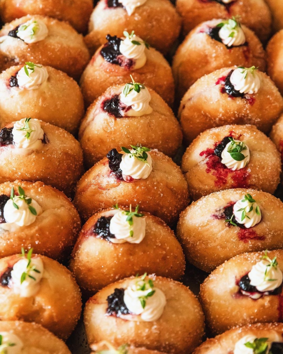 Sourbombe Artisanal Bakery close up on bombolonis