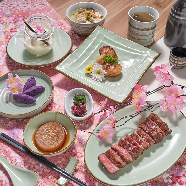 Singapore Cable Car Sky Dining Japanese meal