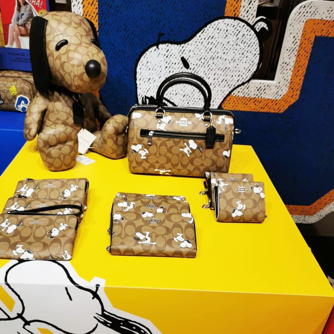 Coach x PEANUTS Snoopy Collection In Singapore Bags, Sneakers