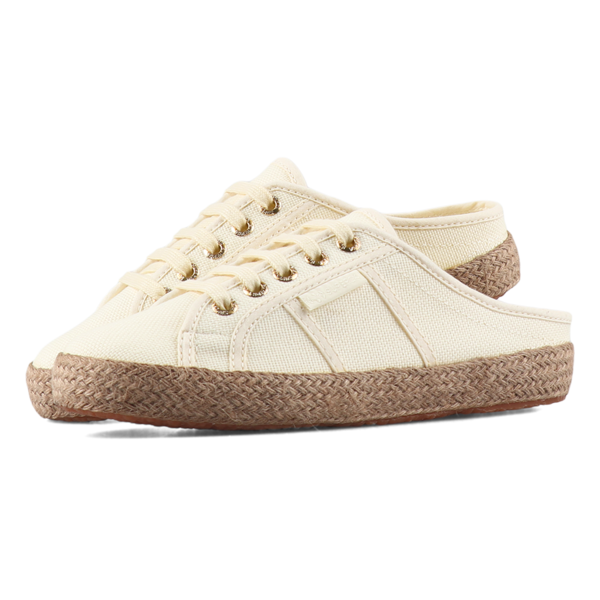 Superga 2402 Espadrille Mule White Antique-Gold product shot