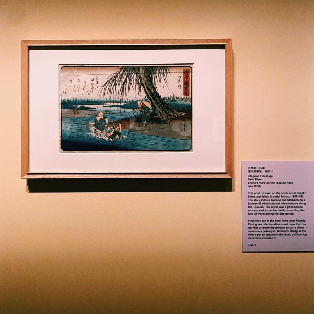 painting at asian civilisations museum life in edo exhibition