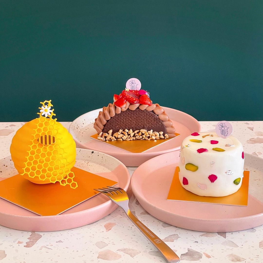 cakes at Tigerlily Patisserie singapore