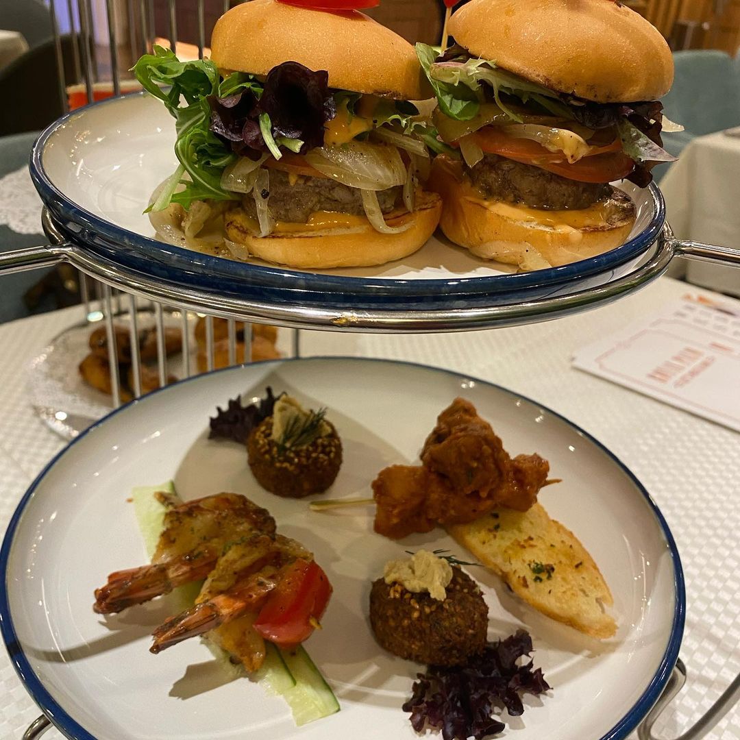 afternoon tea food at Royal Palm Meat & Dine singapore