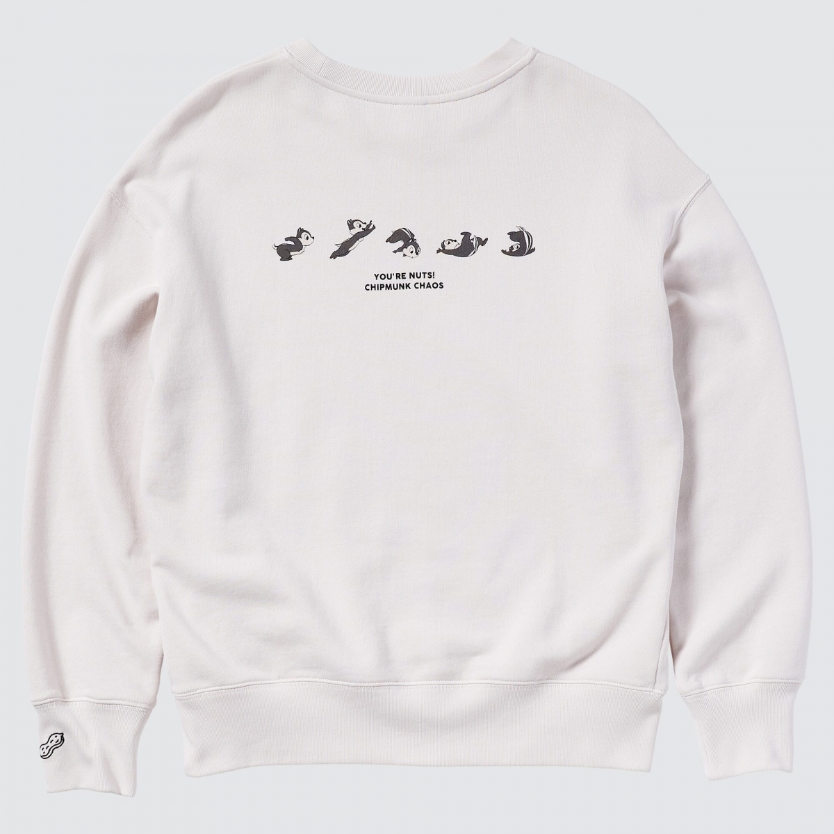 uniqlo singapore disney chip n dale white sweater