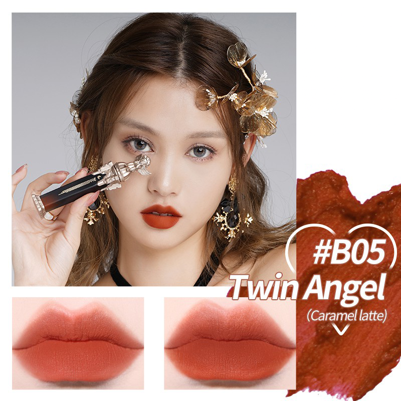 caramel latte lipstick shop singapore angel statue flower knows