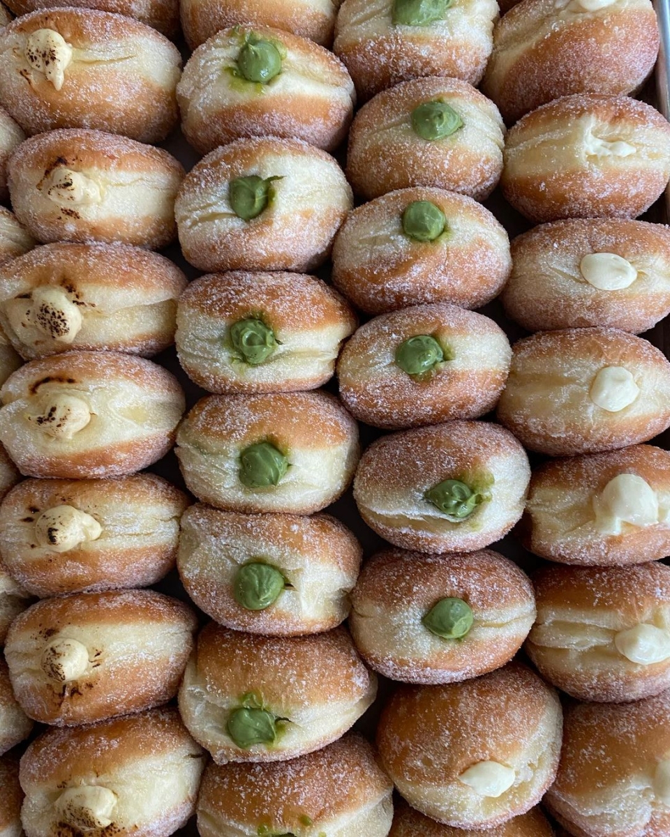 Puffs And Peaks Bakery bomboloni flavours