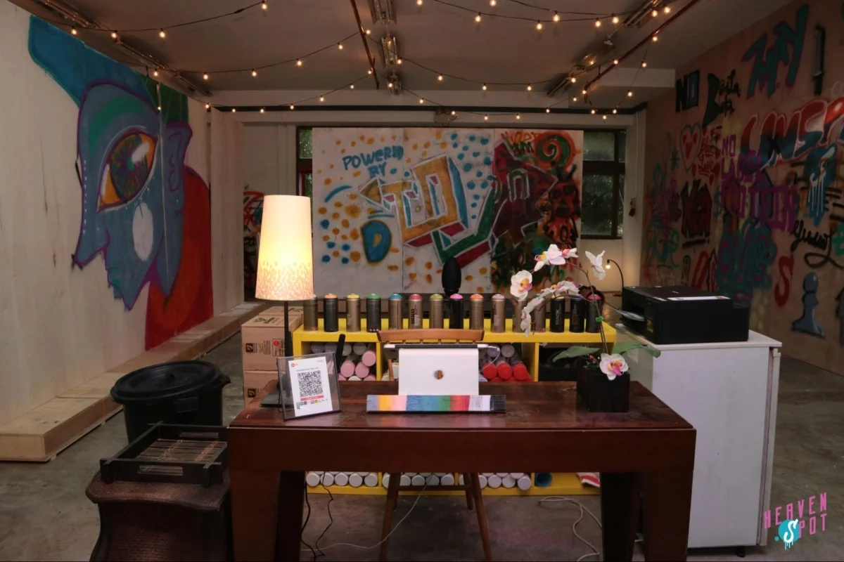 Heaven Spot graffiti art studio Singapore