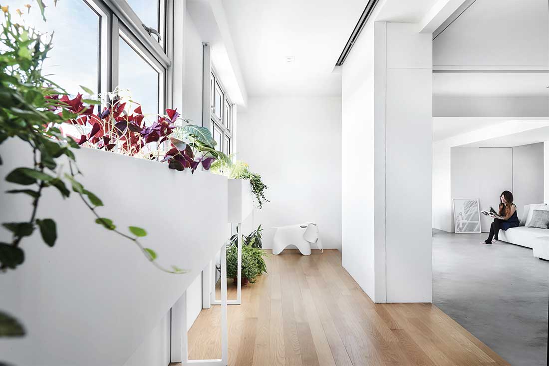 indoor garden hdb flat singapore nitton architects