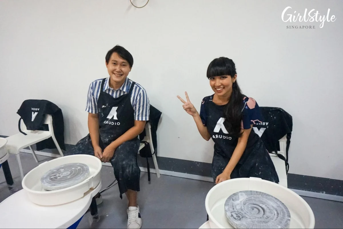 Arudio pottery studio Singapore