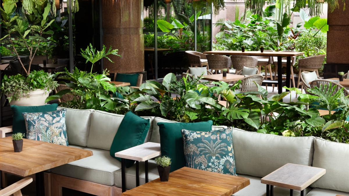 Garden@One-Ninety restaurant four seasons hotel singapore