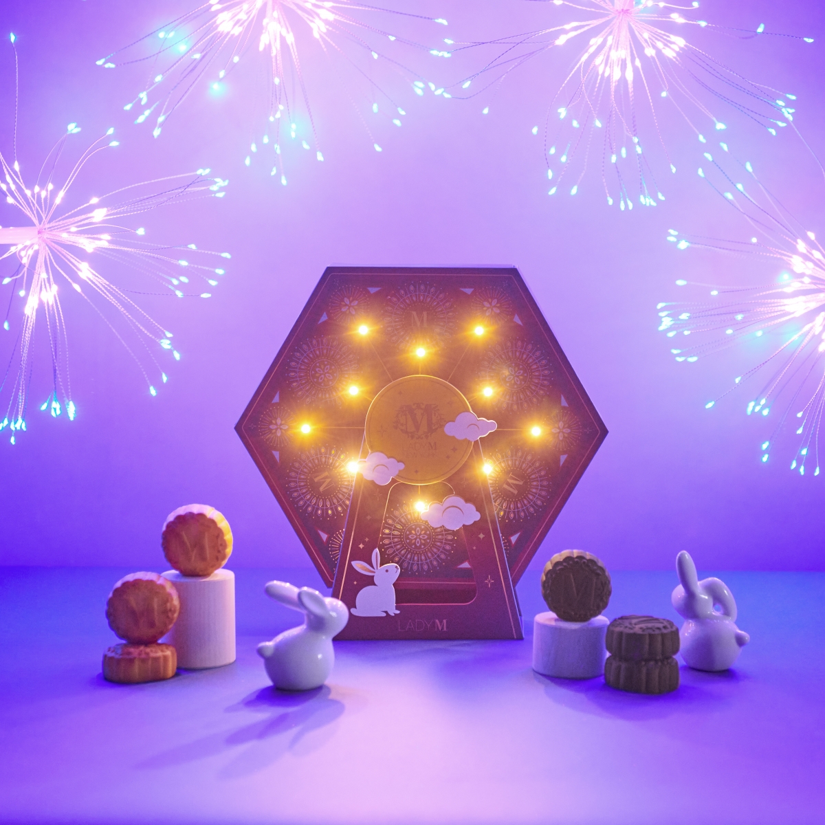 Lady M light up ferris wheel Celebration of Lights mooncake Gift Set singapore