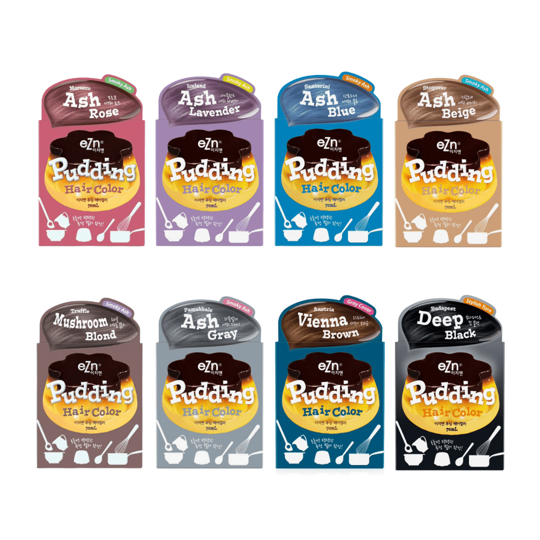 eZn Shaking Pudding Hair Color Now In Singapore & Has Light Ash Shades