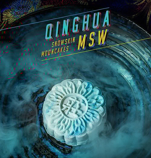 Chng Kae Mao Shan wang mooncake blue snowskin