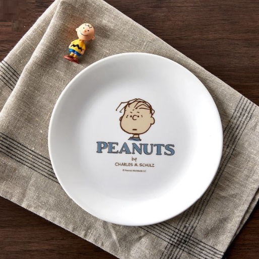 Corelle x Snoopy round plate Peanuts