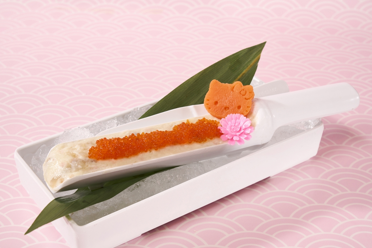 Hello Kitty Mini Shabu Shabu Pop-Up Cafe singapore seafood paste bamboo