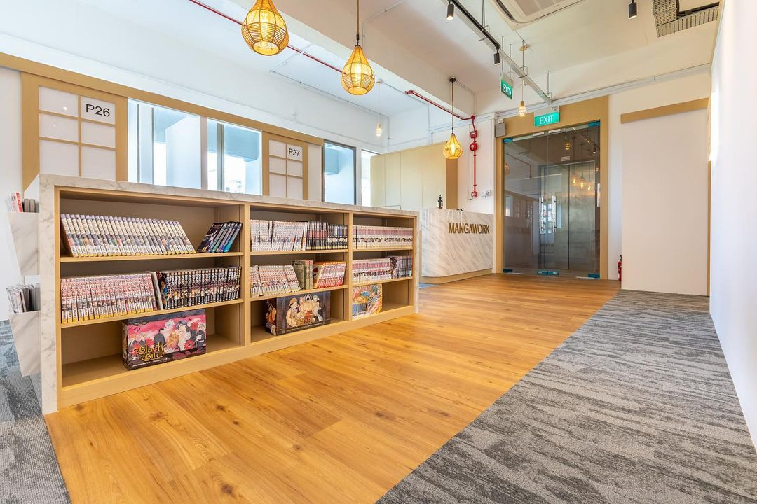 Mangawork Singapore co-working space