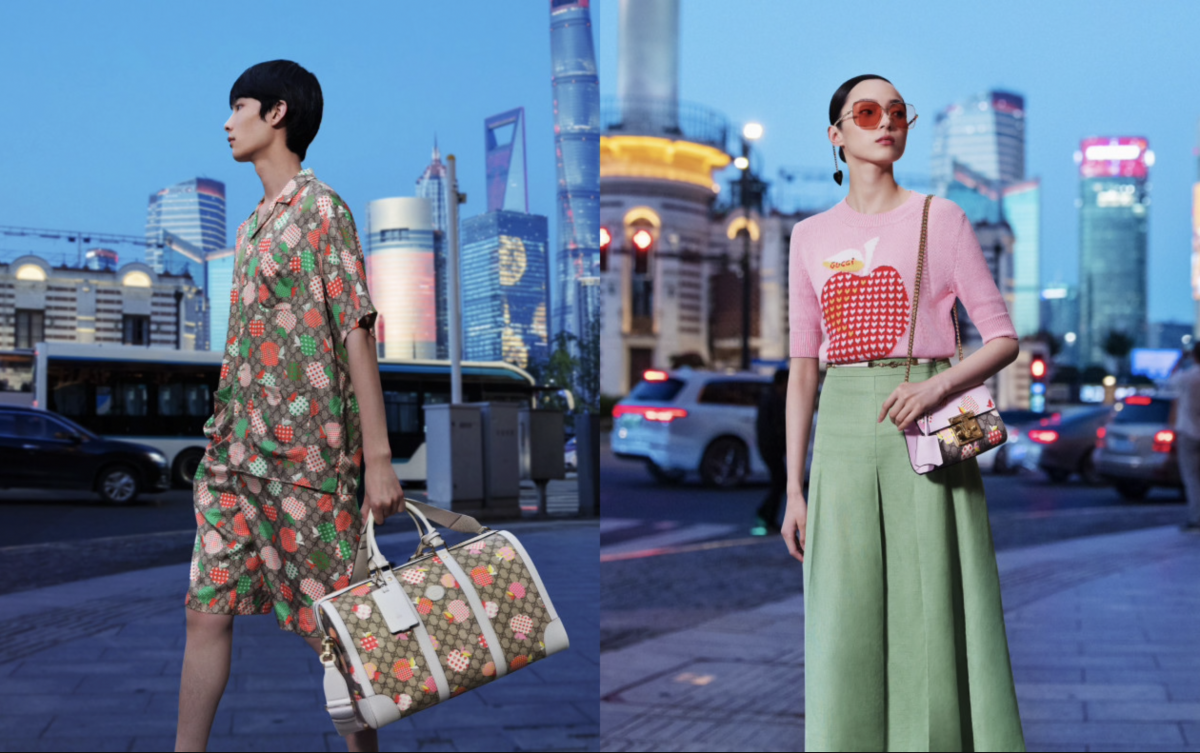 Gucci Les Pommes ready to wear clothes bags singapore