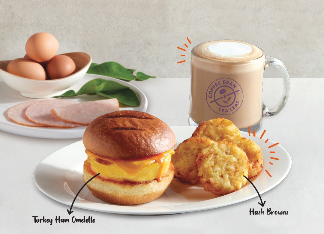 The Coffee Bean & Tea Leaf Singapore Has 5.45 Breakfast Sets With