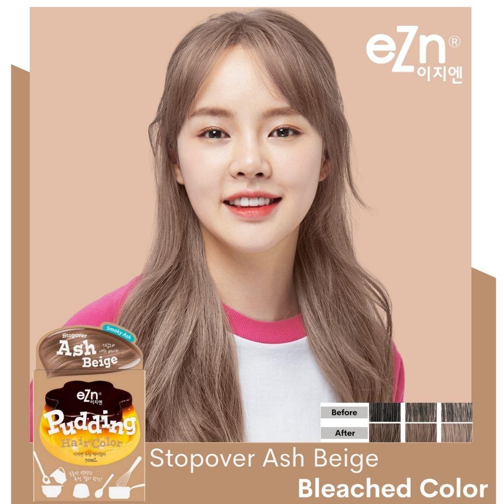 eZn Shaking Pudding Hair Color Now In Singapore & Has Light Ash Shades