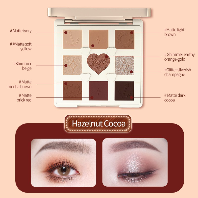 Flower Knows Love Bear eyeshadow Singapore