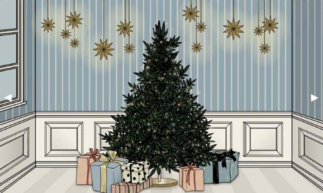 APARTMENT.BACON Holiday House Christmas tree