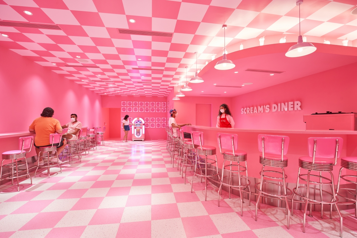 Museum of Ice Cream Singapore - Scream's Diner