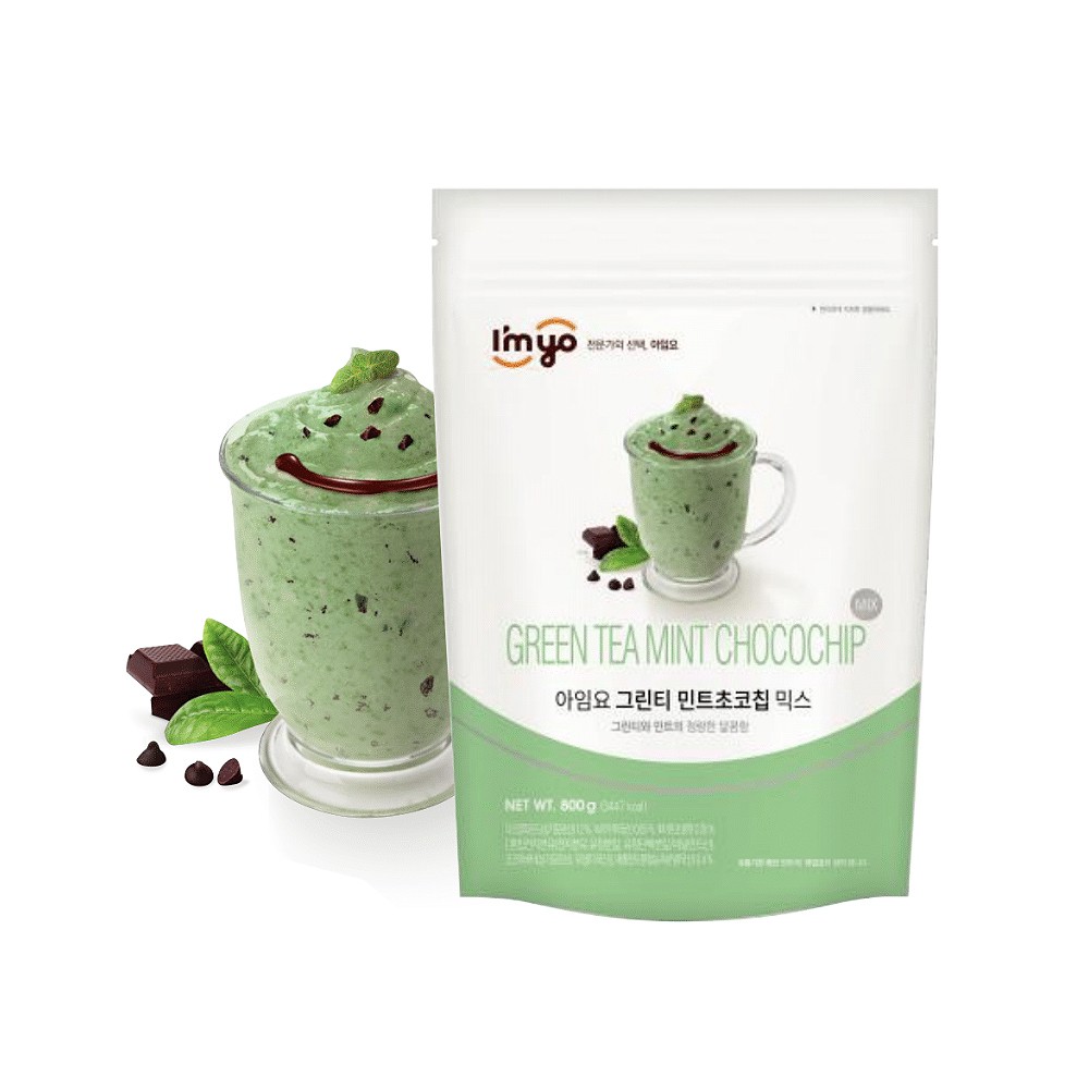 Green Tea Mint Choco Chip