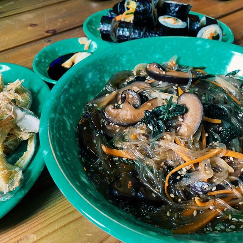 Pocha in a Forest Stir Fried Noodles