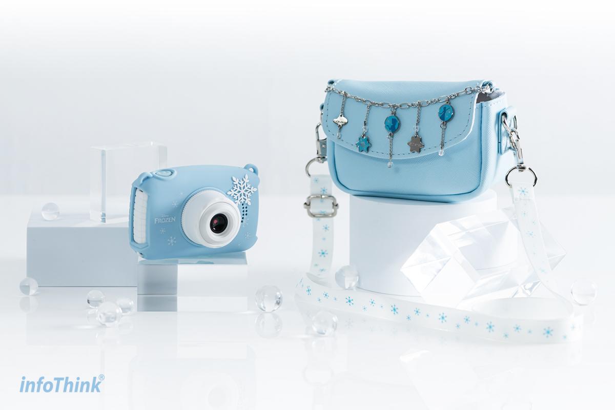 infoThink Disney Frozen Series Children's Digital Camera handbag