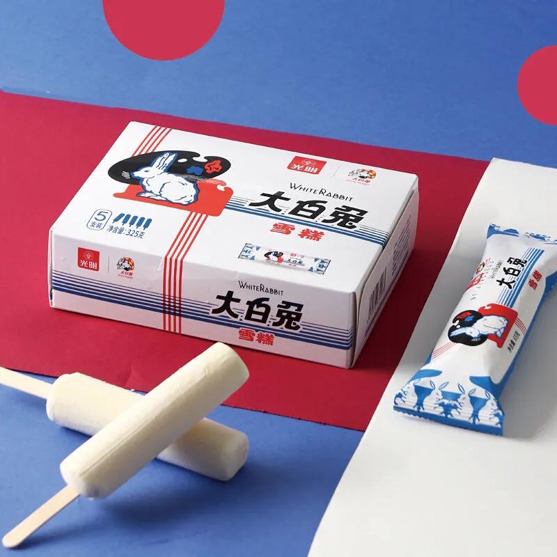 white rabbit candy ice cream sticks in box singapore
