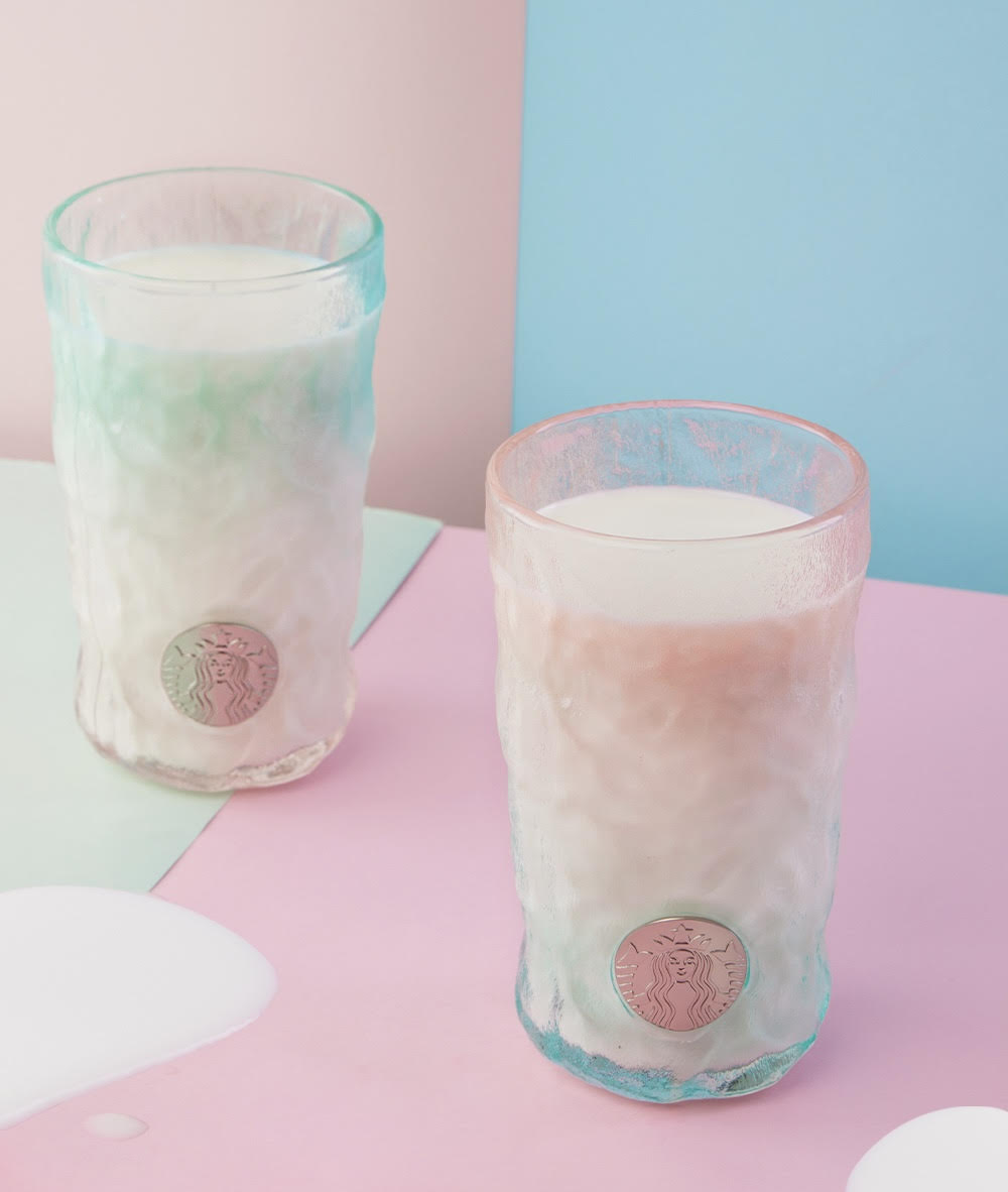 Starbucks Galaxy Pink Green Gradient Singapore