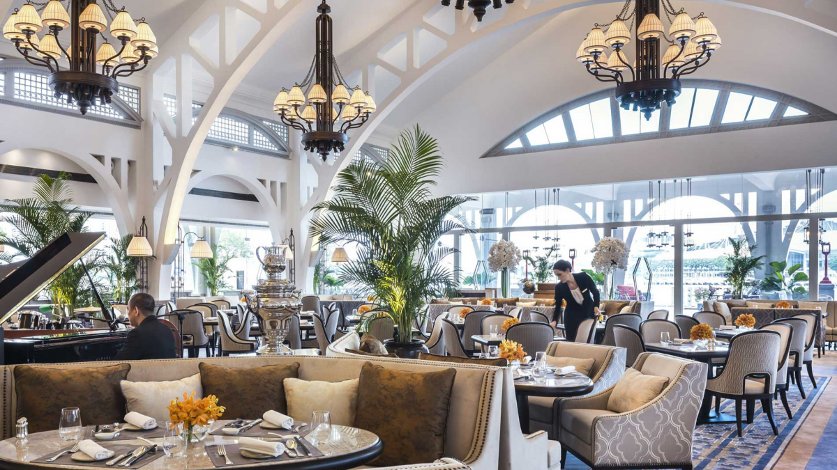 Clifford Pier Fullerton Bay Hotel Singapore