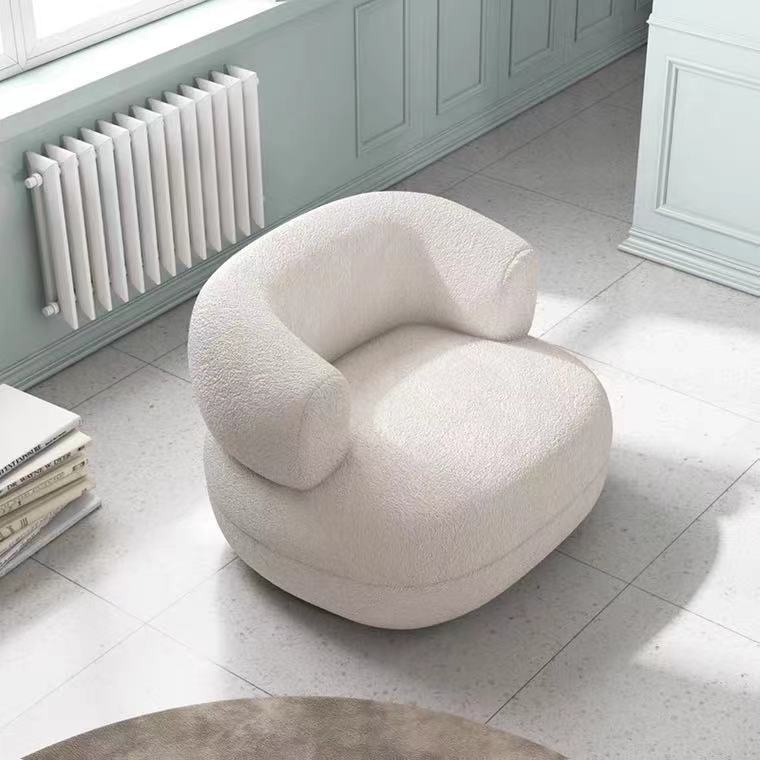 stone grey floor chair with armrest singapore