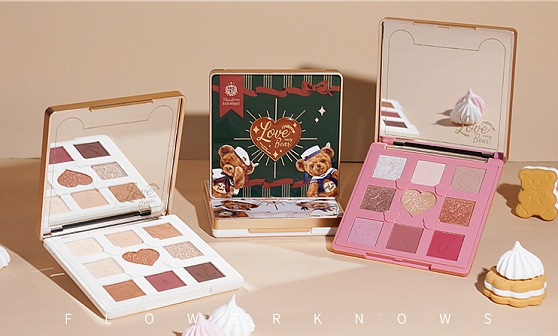 Flower Knows Love Bear eyeshadow Singapore
