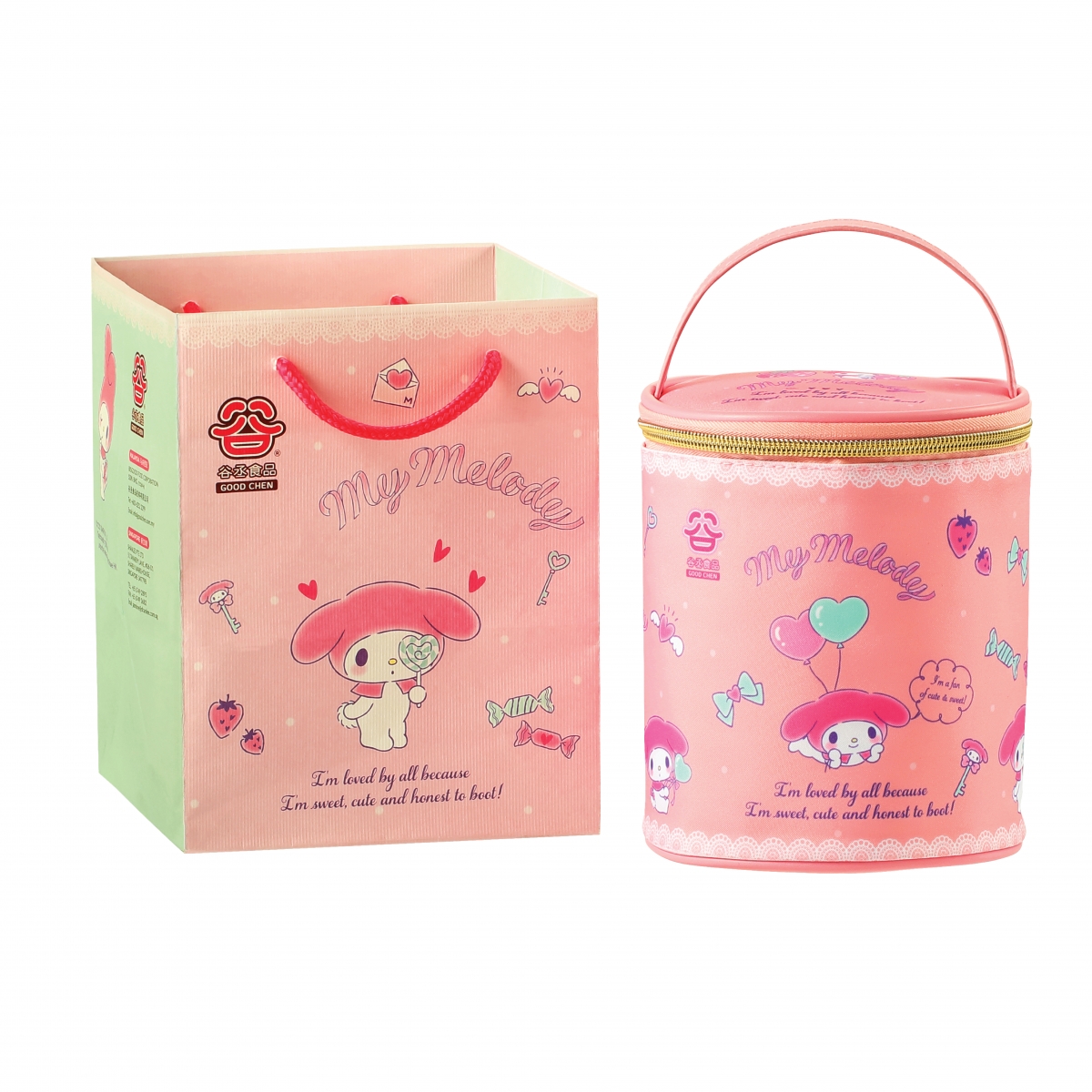 cheers singapore My Melody Otona Kawaii Lunch Bag with Paper Bag