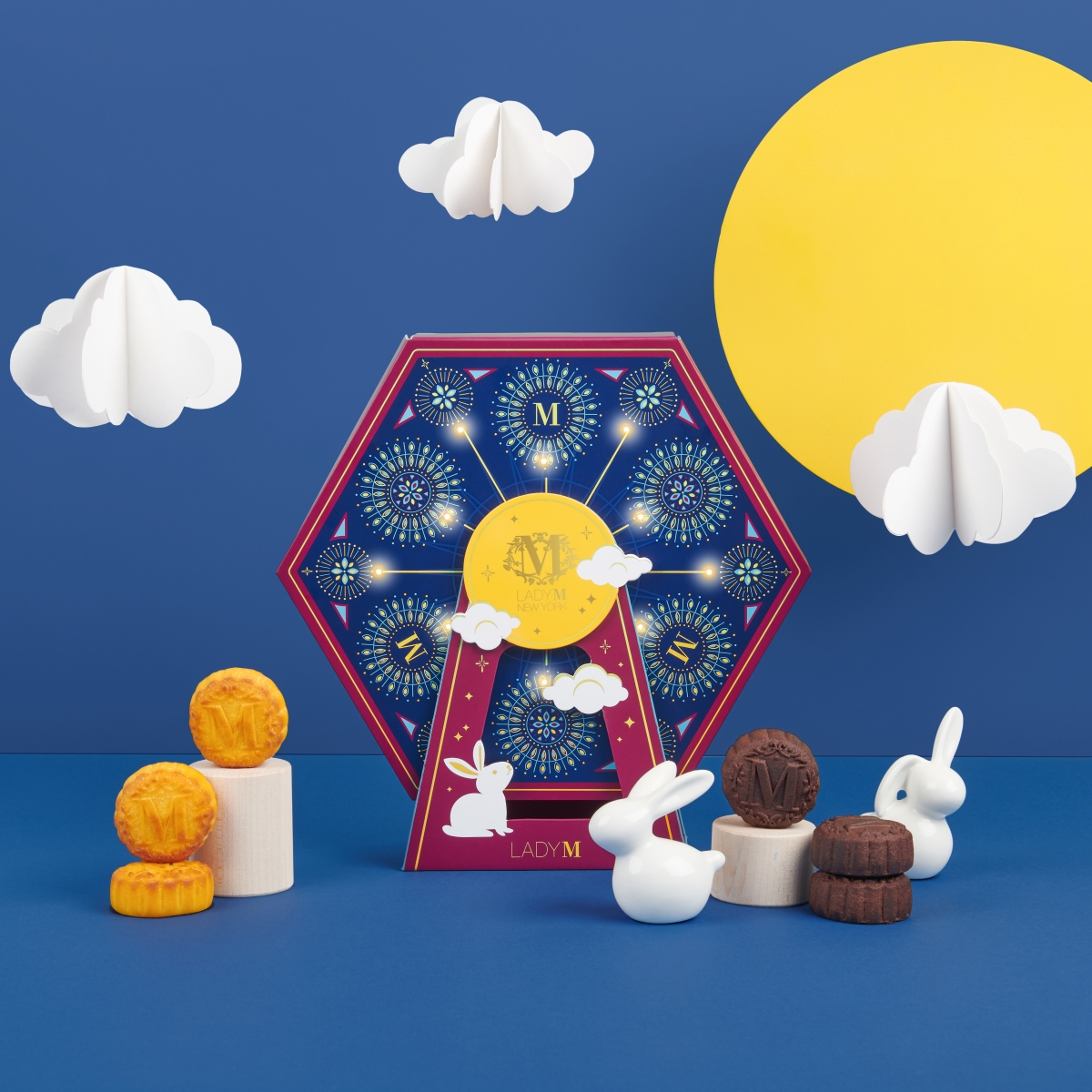 Lady M ferris wheel Celebration of Lights mooncake Gift Set singapore